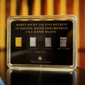 NMF OHG Quattro-Preziosi-Edelmetall-Card