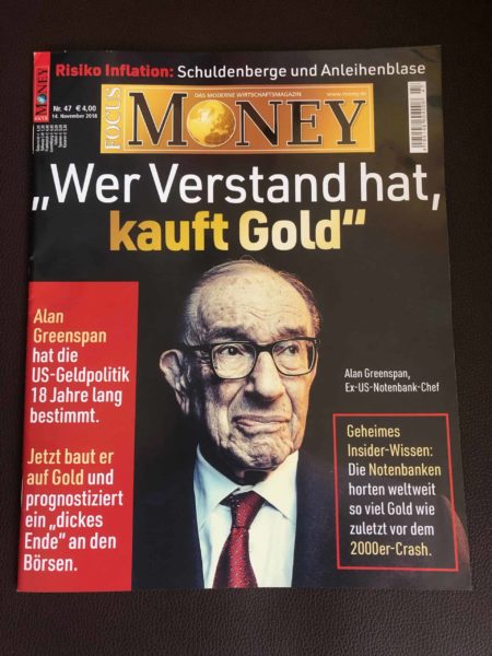 Gold kaufen - Magazincover