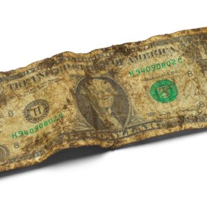 Arten von Geld - alte Banknote